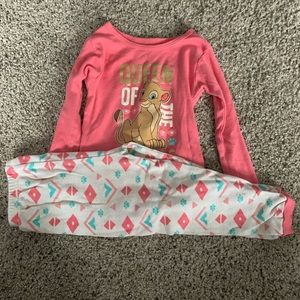 4T Lion King Pajama Set